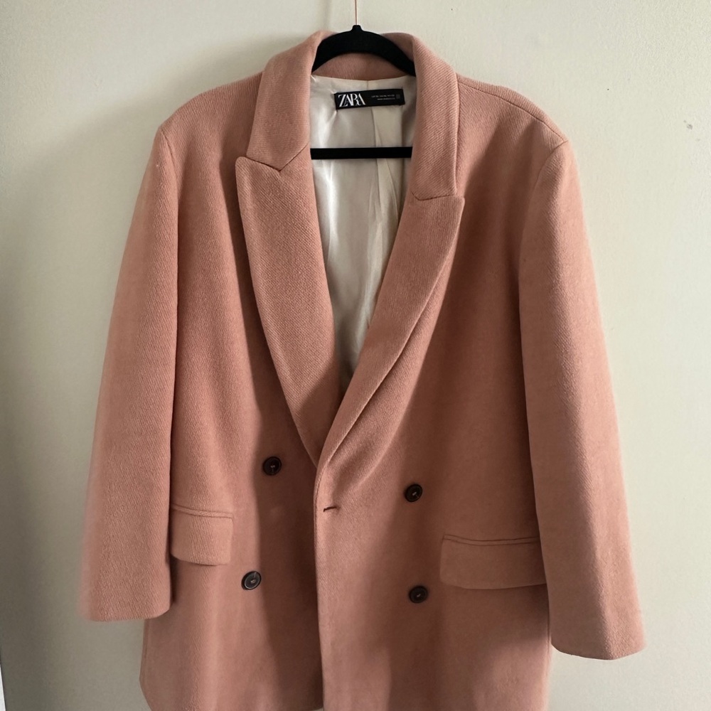 Zara Cream Coat